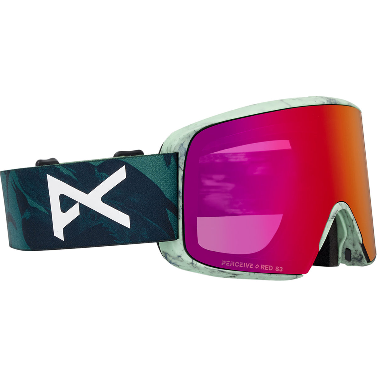 Anon M6S Goggles Family Tree/Perceive Sunny Red+Perceive Cloudy Burst