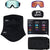 Anon M6S Low Bridge Fit Goggles Black/Perceive Variable Blue+Perceive Cloudy Pink