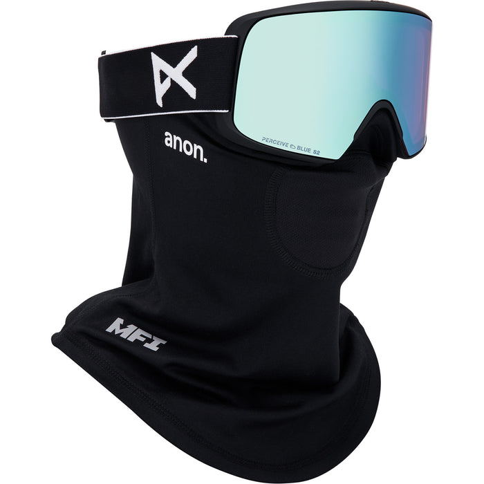 Anon M6S Low Bridge Fit Goggles Black/Perceive Variable Blue+Perceive Cloudy Pink