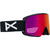 Anon M6S Low Bridge Fit Goggles Black/Perceive Sunny Red+Perceive Cloudy Burst