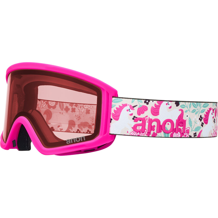 Anon Tracker 2.0 MFI Goggles - Kids' Unicorns/Pink Amber
