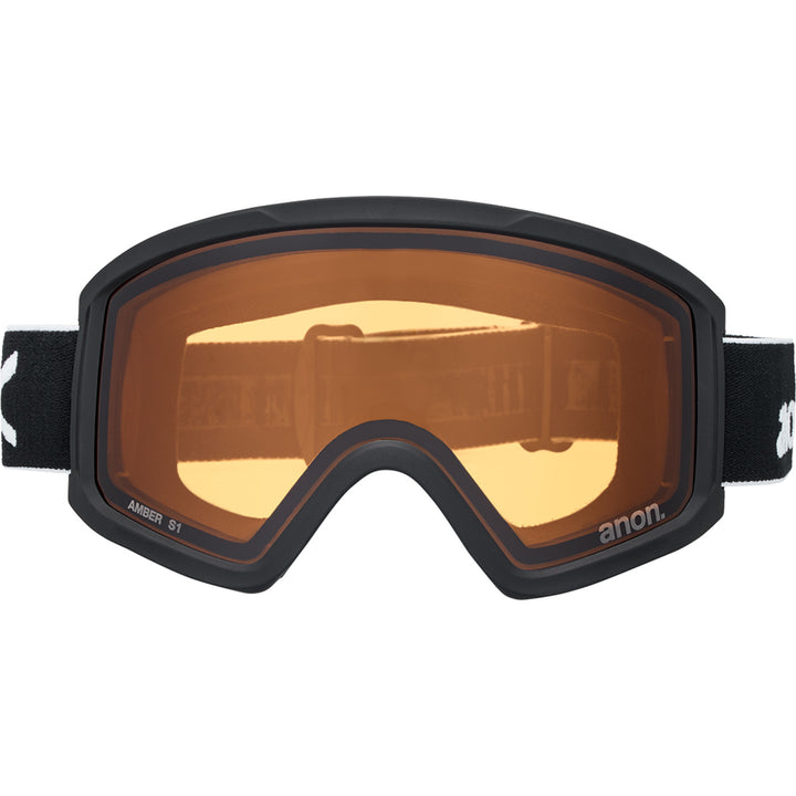 Anon Tracker 2.0 MFI Low Bridge Fit Goggles - Kids' Black/Amber