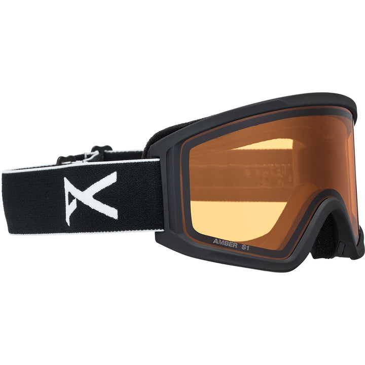 Anon Tracker 2.0 MFI Low Bridge Fit Goggles - Kids' Black/Amber