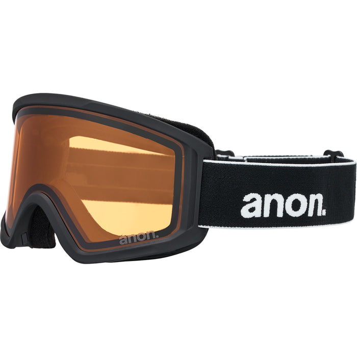 Anon Tracker 2.0 MFI Low Bridge Fit Goggles - Kids' Black/Amber
