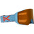 Anon Sync MFI Goggles Retro Blue/Perceive Sunny Bronze + Bonus Lens