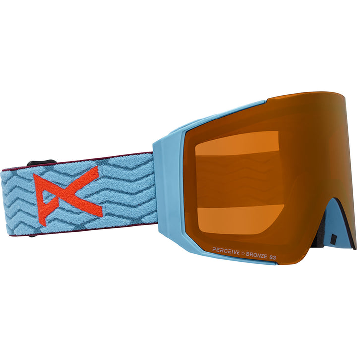 Anon Sync MFI Goggles Retro Blue/Perceive Sunny Bronze + Bonus Lens