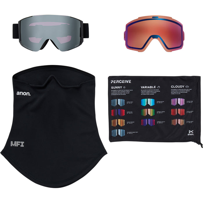 Anon Sync MFI Goggles Smoke/Perceive Sunny Onyx+Perceive Variable Violet