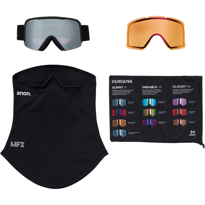 Anon Nesa MFI Goggles Smoke/Perceive Sunny Onyx+Perceive Variable Violet