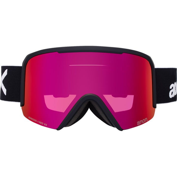 Anon Nesa MFI Goggles Black/Perceive Sunny Red+Perceive Cloudy Burst