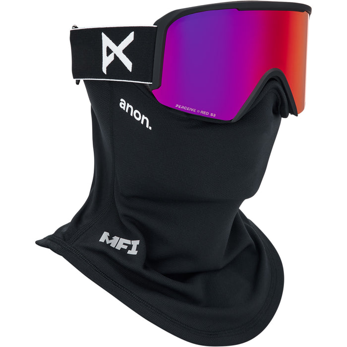 Anon Nesa MFI Goggles Black/Perceive Sunny Red+Perceive Cloudy Burst