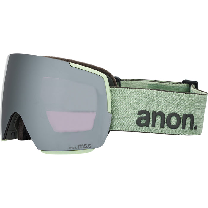 Anon M5S MFI Low Bridge Fit Goggles Soft Sage/Perceive Sunny Onyx+Perceive Variable Violet