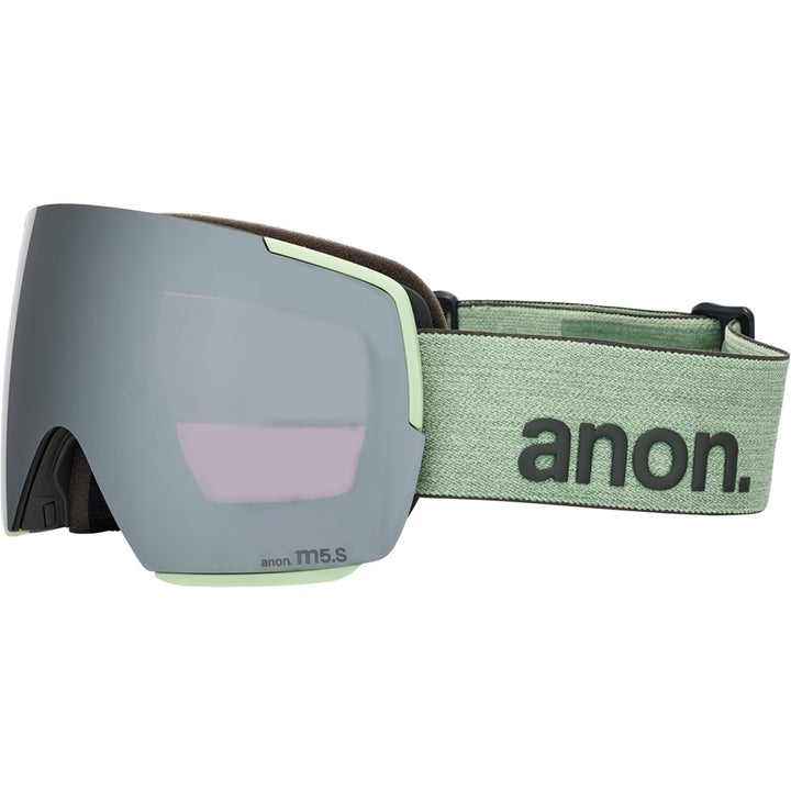 Anon M5S MFI Low Bridge Fit Goggles Soft Sage/Perceive Sunny Onyx+Perceive Variable Violet