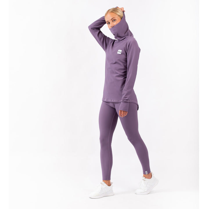 Eivy Icecold Gaiter Rib Top - Women's Deep Purple