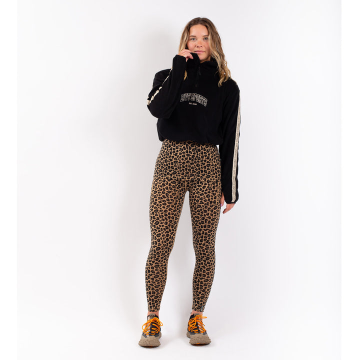 Eivy Peg Zip Cropped Fleece - Women's Black