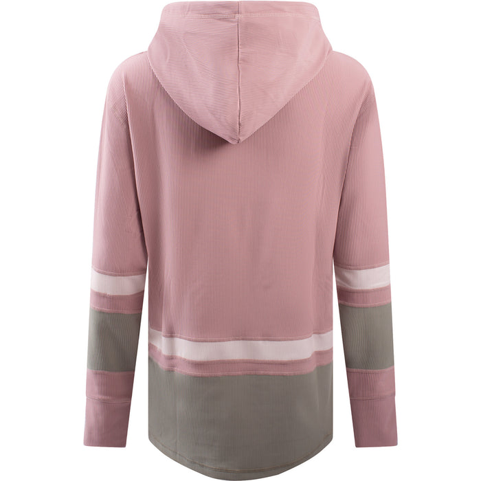 Eivy Boyfriend Fit Hoodie Rib Top - Women's Faded Blocks