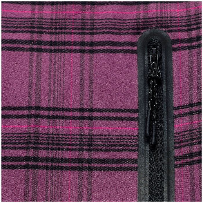 Troy Lee Designs Grind Flannel YD Plaid Deep Purp