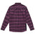 Troy Lee Designs Grind Flannel YD Plaid Deep Purp
