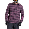 YD Plaid Deep Purp