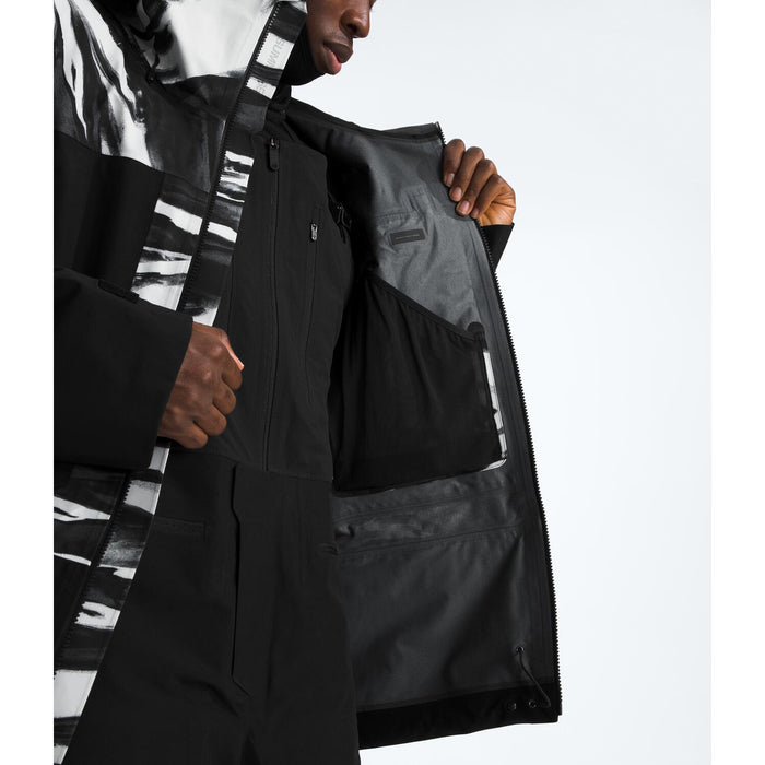 The North Face Summit Verbier GORE-TEX Print Jacket - Men's TNF Black Edge Of Light Print/TNF Black