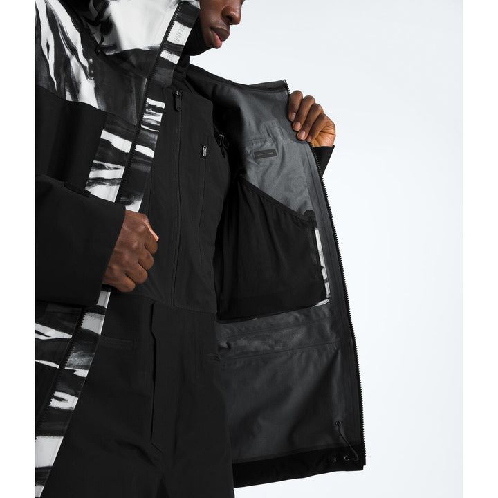 The North Face Summit Verbier GORE-TEX Print Jacket - Men's TNF Black Edge Of Light Print/TNF Black