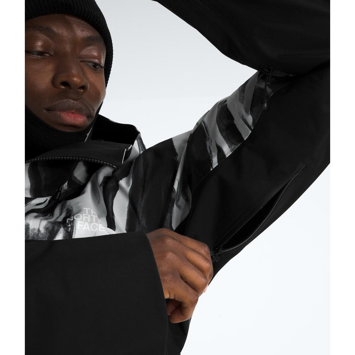 The North Face Summit Verbier GORE-TEX Print Jacket - Men's TNF Black Edge Of Light Print/TNF Black