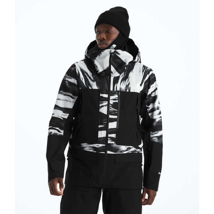 The North Face Summit Verbier GORE-TEX Print Jacket - Men's TNF Black Edge Of Light Print/TNF Black