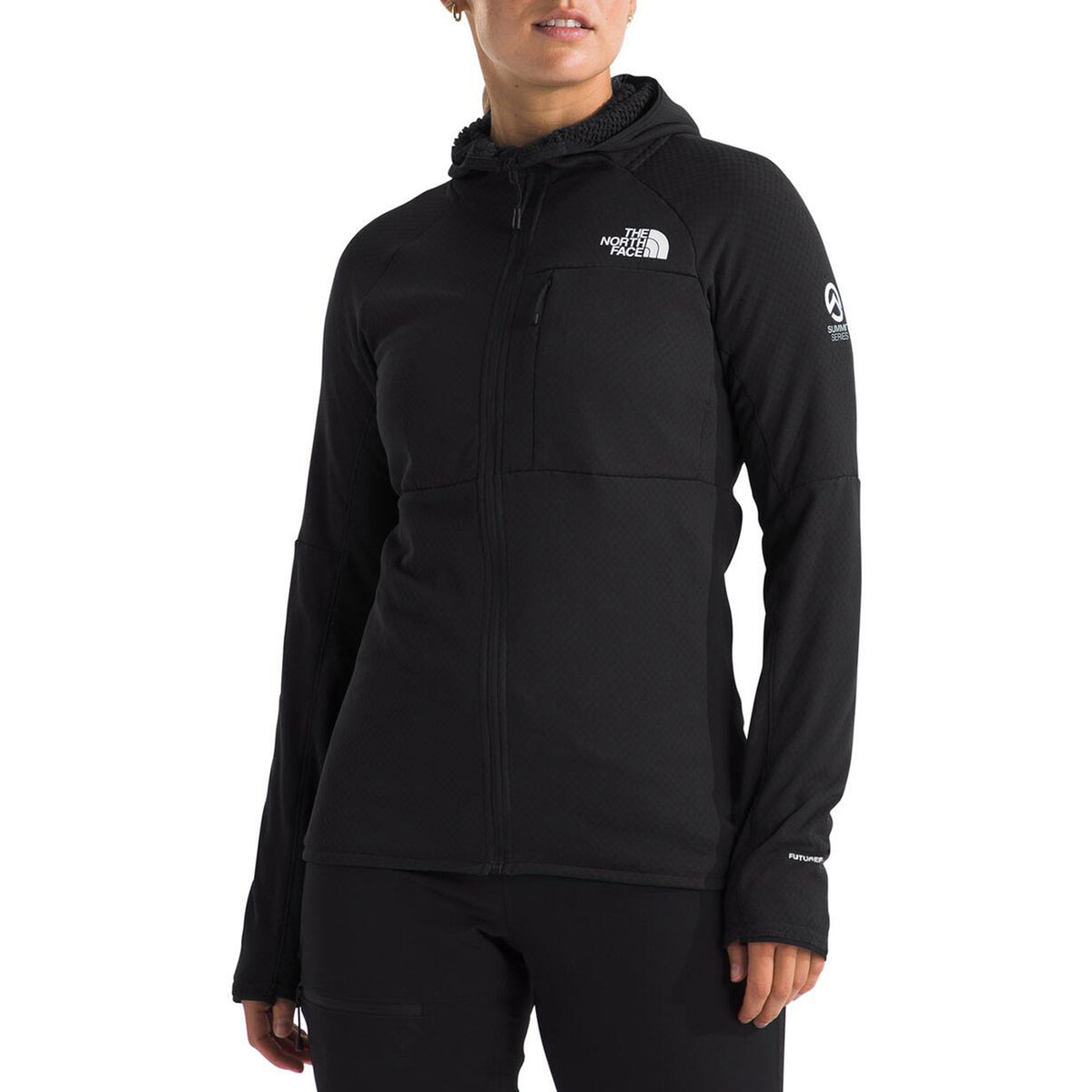 The North Face Summit FUTUREFLEECE™ Full Zip Hoodie - Women's TNF Black/NPF