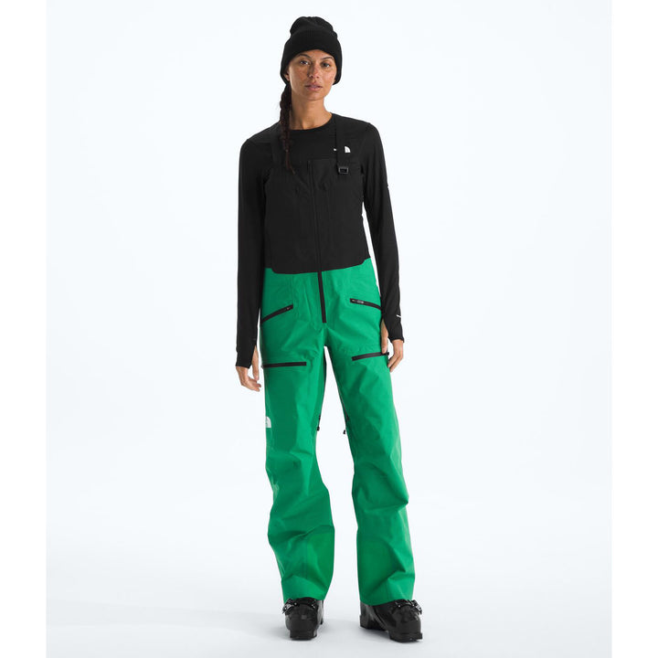 The North Face Summit Tsirku GORE-TEX Pro Bibs - Women's Nebula Green/TNF Black