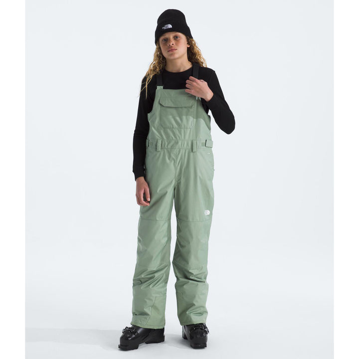 The North Face Teen Freedom Insulated Bibs - Kids' Slate Moss