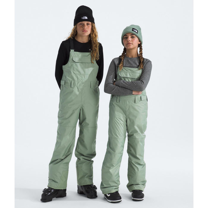 The North Face Teen Freedom Insulated Bibs - Kids' Slate Moss