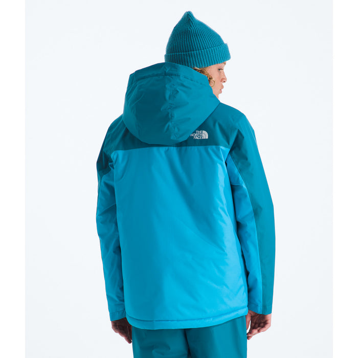 The North Face Freedom Insulated Jacket - Boys' Dusk Blue/Meridian Blue