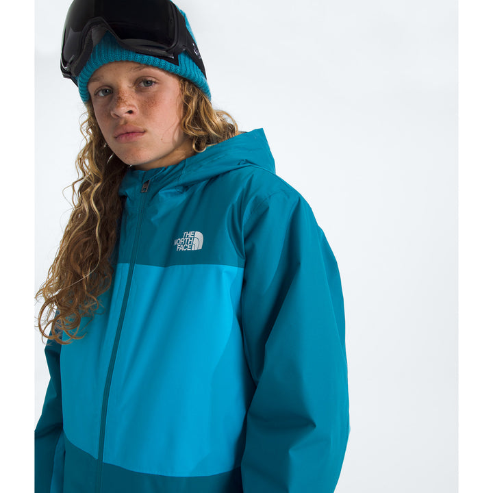The North Face Freedom Insulated Jacket - Boys' Dusk Blue/Meridian Blue
