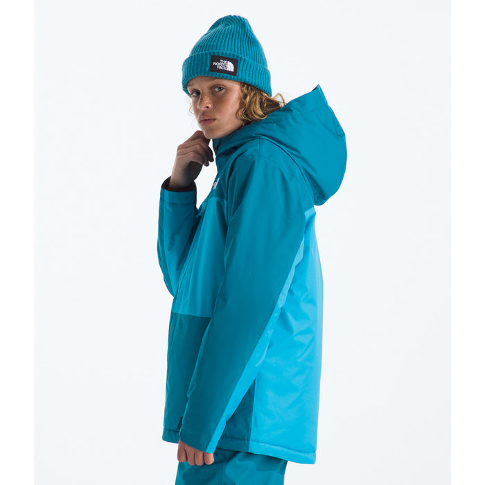 The North Face Freedom Insulated Jacket - Boys' Dusk Blue/Meridian Blue