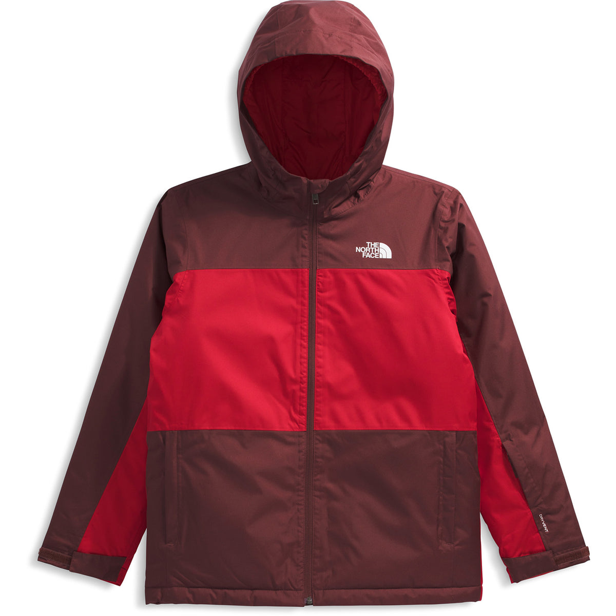 The North Face Freedom Insulated Jacket - Boys' Sumac/Tnf Red