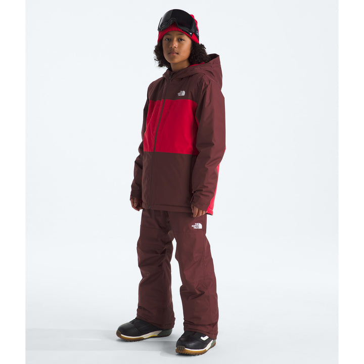 The North Face Freedom Insulated Jacket - Boys' Sumac/Tnf Red