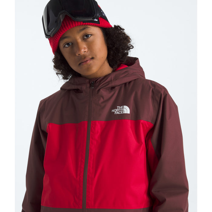 The North Face Freedom Insulated Jacket - Boys' Sumac/Tnf Red