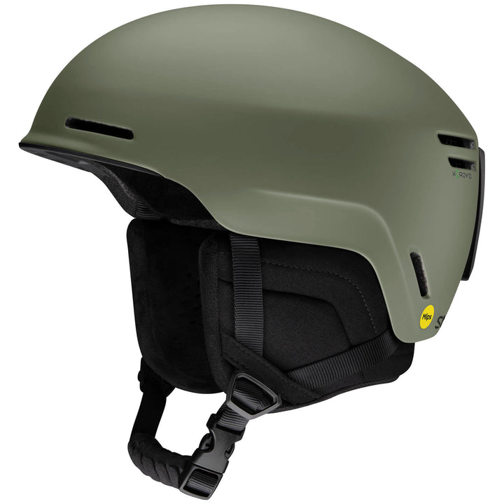 Smith Method MIPS Round Contour Fit Helmet Matte Fatigue Green