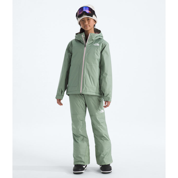 The North Face Freedom Insulated Pants - Girls' Slate Moss