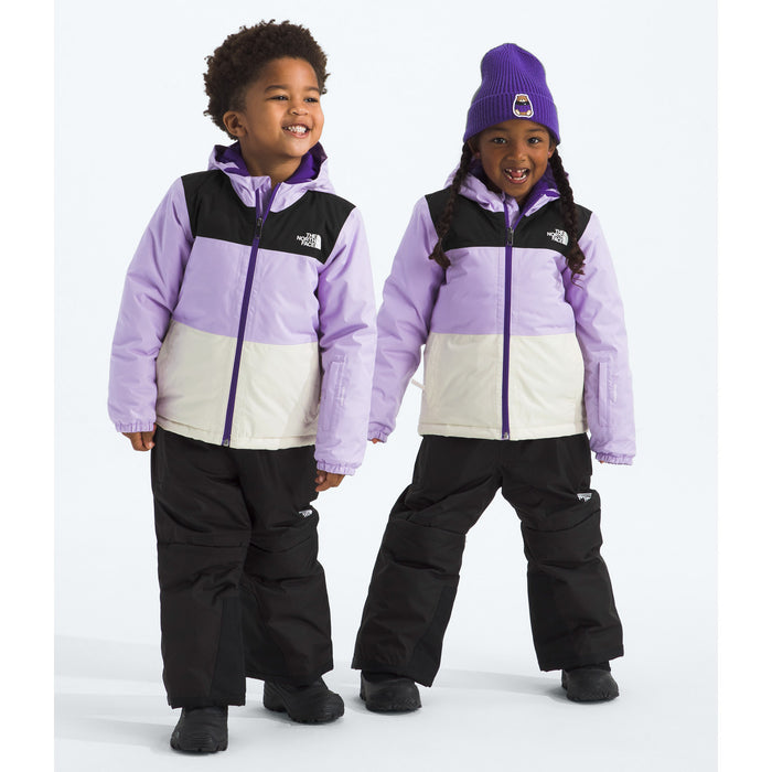 The North Face Freedom Insulated Jacket - Toddlers' Lite Lilac/White Dune