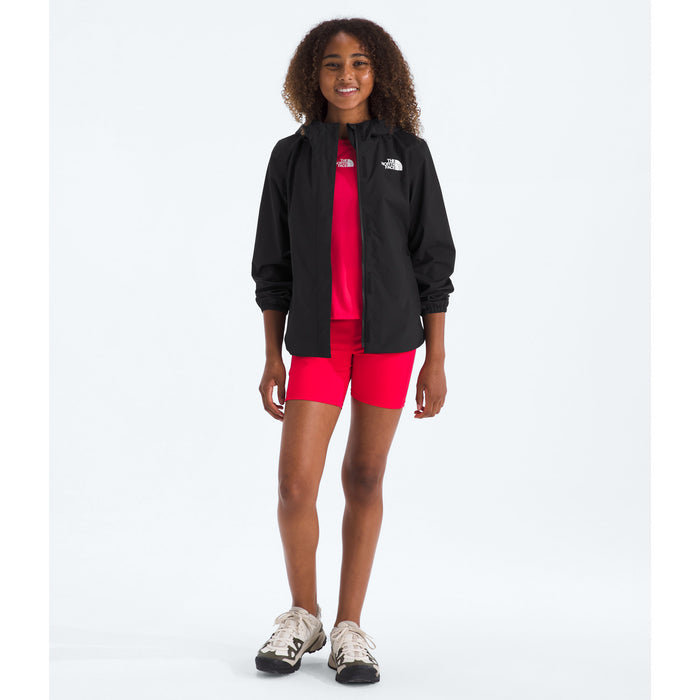 The North Face Antora Rain Jacket - Girls' TNF Black/TNF Black