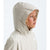 The North Face Antora Rain Jacket - Girls' White Dune/White Dune