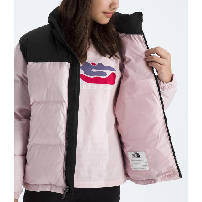 The North Face Teen 1996 Retro Nuptse Jacket - Unisex Pale Blossom