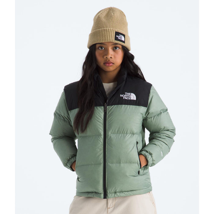 The North Face Teen 1996 Retro Nuptse Jacket - Unisex Slate Moss
