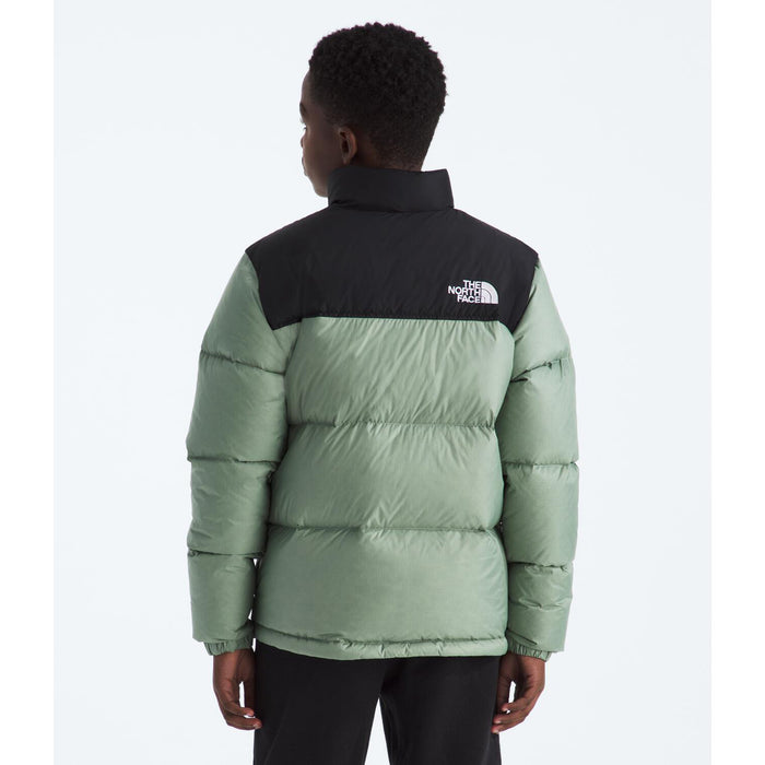 The North Face Teen 1996 Retro Nuptse Jacket - Unisex Slate Moss