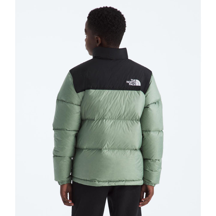 The North Face Teen 1996 Retro Nuptse Jacket - Unisex Slate Moss