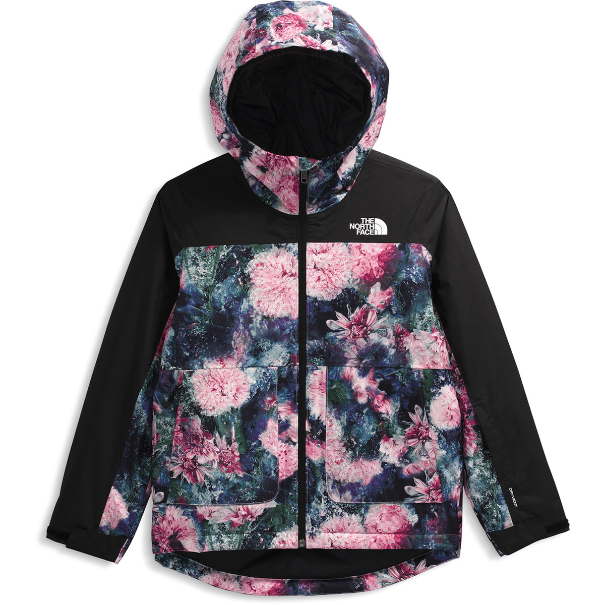 The North Face Freedom Insulated Jacket - Girls' Pale Blossom Frozen Floral Print