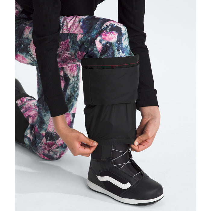 The North Face Freedom Insulated Pants - Girls' Pale Blossom Frozen Floral Print