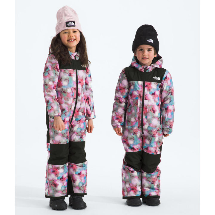 The North Face Freedom Snow Suit - Kids' Lite Lilac Lens Flare Print