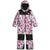 The North Face Freedom Snow Suit - Kids' Lite Lilac Lens Flare Print