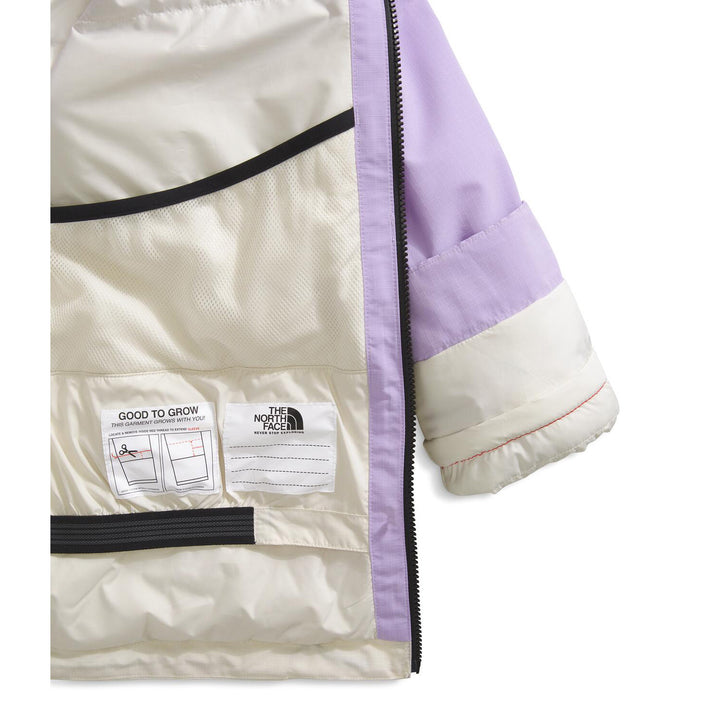 The North Face Teen Dragline Jacket - Unisex Lite Lilac/White Dune